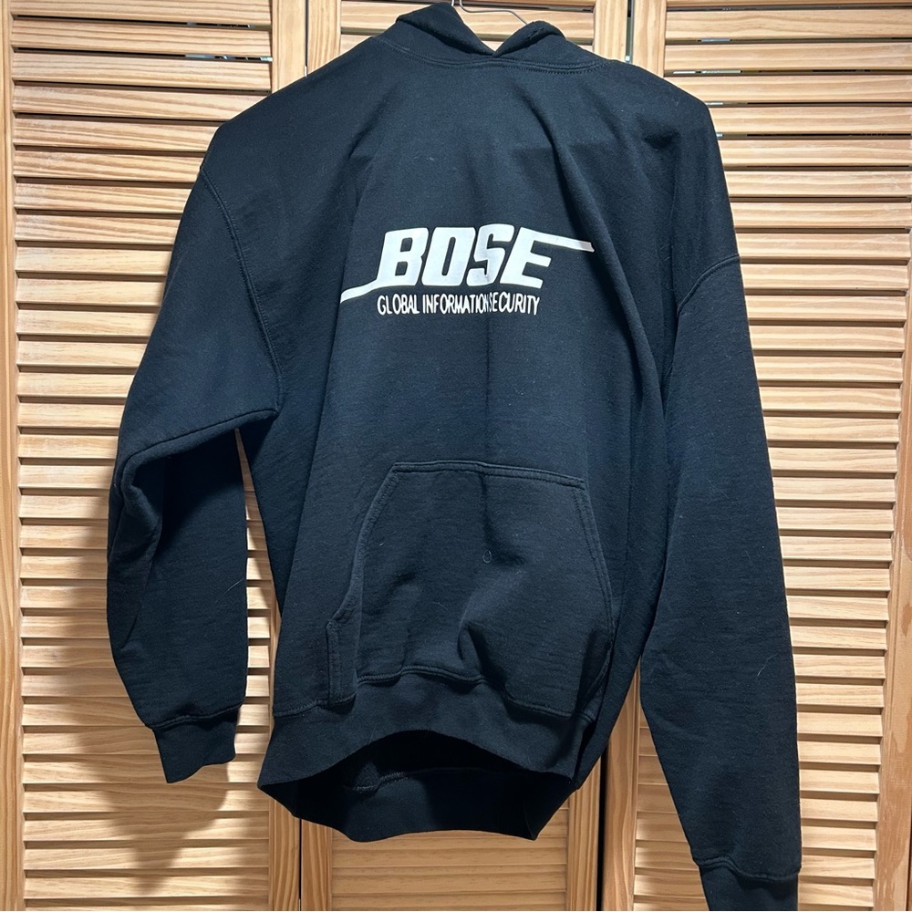 Bose Black Sweatshirt Hoodie